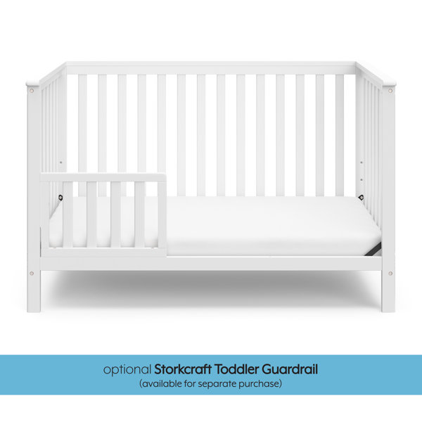 Storkcraft Hillcrest 4in1 Convertible Crib & Reviews Wayfair